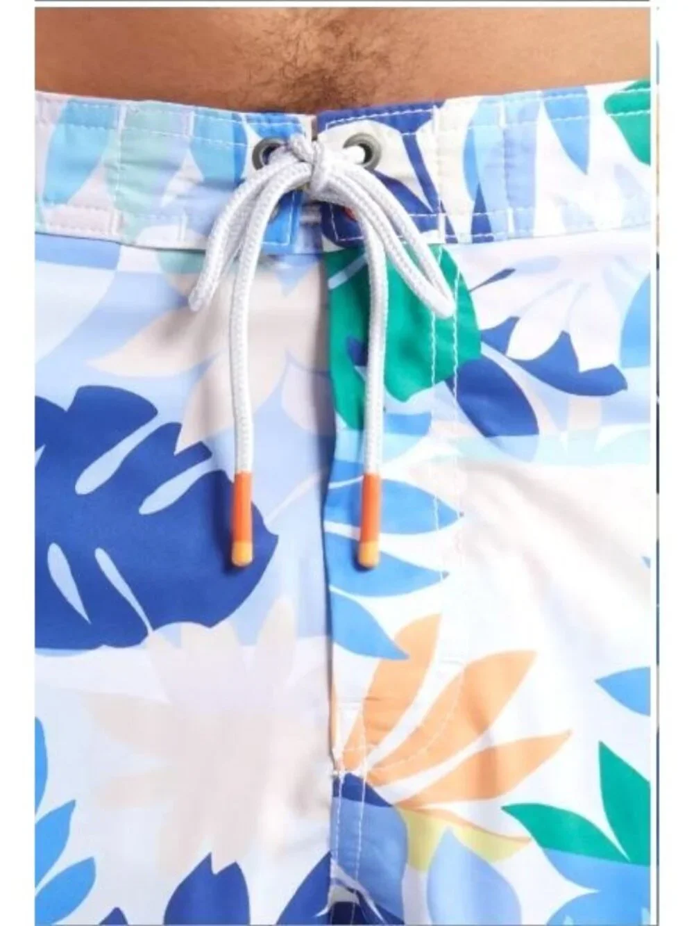 Tommy Bahama Mens Blue Tropical UPF Pockets Board Shorts Swim Sz 3XLB Big New
